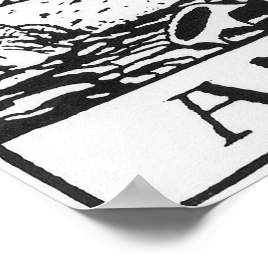 Anarchisme-gotisch poster (Hoek)