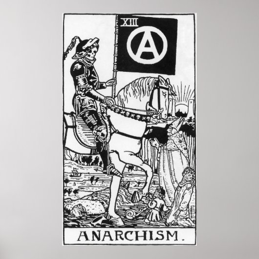 Anarchisme-gotisch poster (Voorkant)
