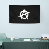 Anarchisme Symbol Banner (Beurs)
