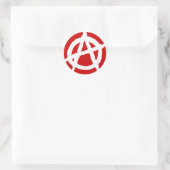 Anarchisme Symbool Sticker (Tas)