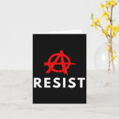 Anarchisme - verzet kaart (Gele Bloem)