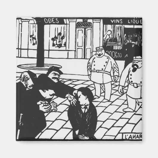 Anarchist, 1892 magneet (Voorkant)