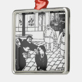 Anarchist, 1892 metalen ornament (Links)