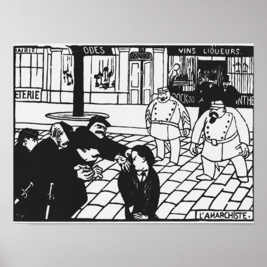 Anarchist, 1892 poster (Voorkant)