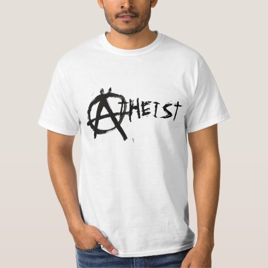 ANARCHIST ATHEIST T-SHIRT (Voorkant)
