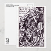 Anarchist bij Large Flat Kaart (Voorkant / Achterkant)