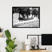 Anarchist Bomb-slachtoffers in New York City 1908 Poster (Thuiskantoor)