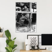 Anarchist Emma Goldman op straat Poster (Thuiskantoor)