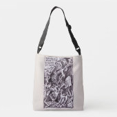 Anarchist in het groot crossbody tas (Achterkant)
