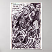 Anarchist in het groot door Brian Benson Poster (Voorkant)