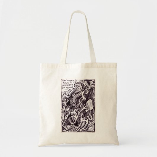 Anarchist in het groot tote bag (Voorkant)