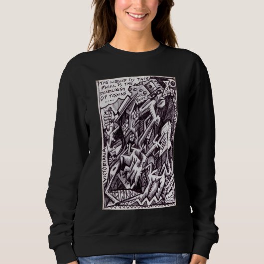 Anarchist in het groot trui (Voorkant)