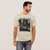 Anarchisten stijgen t-shirt (Voorkant volledig)