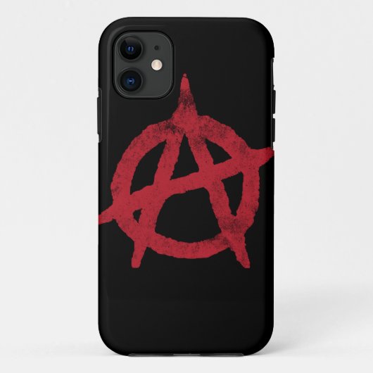 Anarchistenkring A Case-Mate iPhone Case (Achterkant)