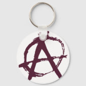 anarchistisch symbool sleutelhanger (Voorkant)