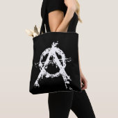 anarchistische Canvas tas (Dichtbij)