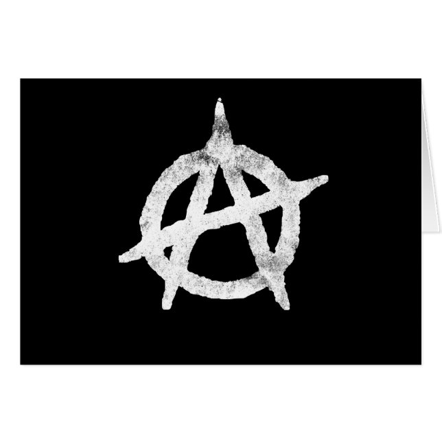 anarchistische cirkelsymbool (Voorkant Horizontaal)