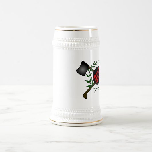 Anarchistische communistische Skin Head Red/Anarch Bierpul (Center)