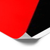 Anarchistische hanghandvlag poster (Hoek)