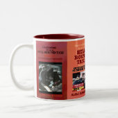 Anarchistische Hoesjes Tweekleurige Koffiemok (Links)