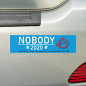 Anarchistische partij bumpersticker (Op auto)