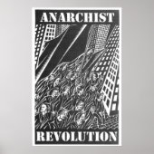 Anarchistische revolutie-poster poster (Voorkant)