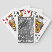 anarchistische revolutionaire speelkaarten (Achterkant)