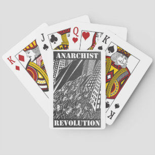 anarchistische revolutionaire speelkaarten