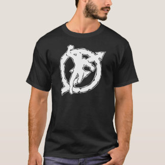 Anarchistische t-shirt anti-kapitalistische punk p