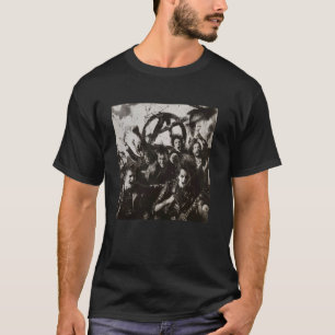 Anarchistische tekens, punkers, punkrock, anarchis t-shirt