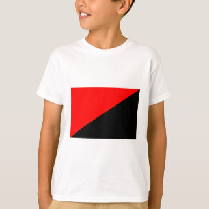 Anarchistische vlag (anarchisme) t-shirt