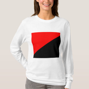 Anarchistische vlag (anarchisme) t-shirt