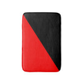 Anarchistische vlag badmat (Voorkant Verticaal)