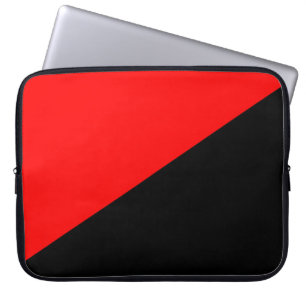 Anarchistische vlag laptop sleeve
