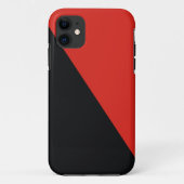 anarchistische vlag zwart Case-Mate iPhone case (Achterkant)