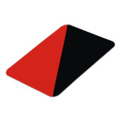 anarchistische vlag zwart magneet (Linkerzijde)