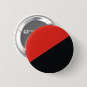 anarchistische vlag zwart ronde button 5,7 cm (Voorkant /achterkant)