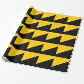 Anarcho Capitalist Flag Cadeaupapier (Uitgerold)