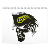 Anarcho Capitalist Tattered Flag met Lady Liberty Kalender (Hoes)
