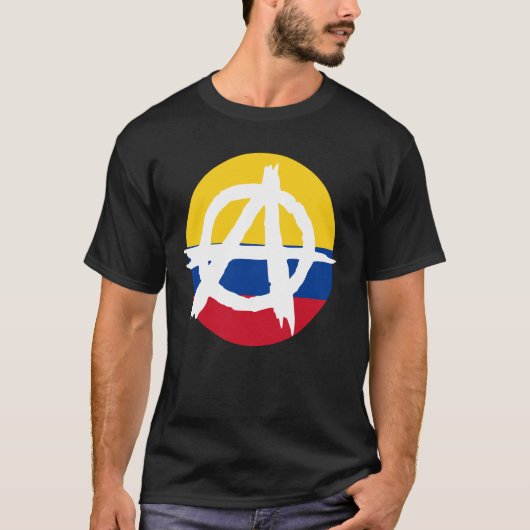 anarcho colombia t-shirt (Voorkant)