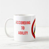 Anarcho-communistische logo koffiemok (Links)