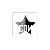 Anarcho-communistische ster rubberstempel (Afrduk)