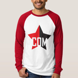 Anarcho-communistische ster t-shirt