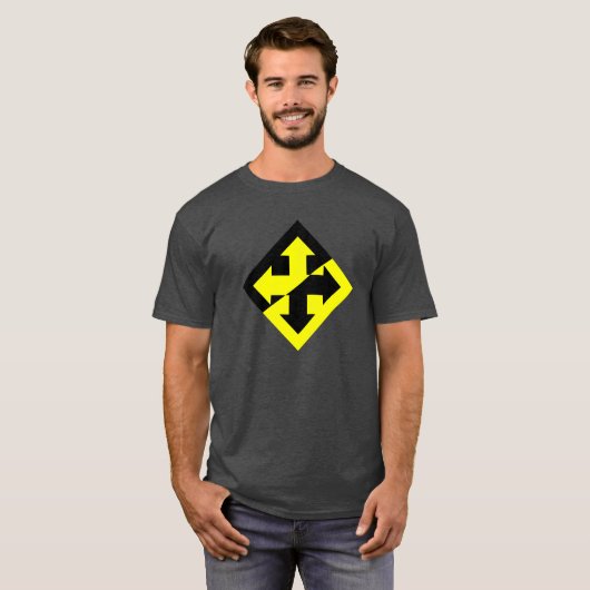 Anarcho-kapitalisme Nationalisme T-shirt (Voorkant volledig)