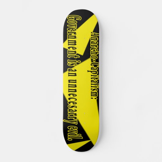 Anarcho-kapitalisme: Skateboard (Voorkant)