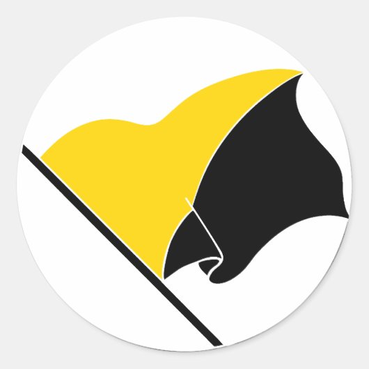 Anarcho kapitalisme Sticker Set (Voorkant)