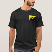 Anarcho-kapitalist Transhumanist Agorist Flag T-Sh T-shirt (Voorkant)