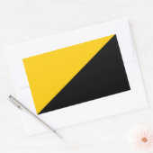 Anarcho kapitalistisch plein Sticker (Envelop)