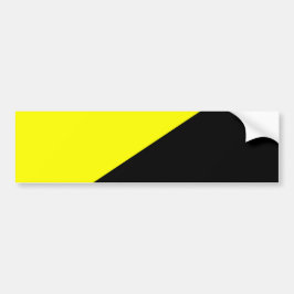 Anarcho-kapitalistische vlag bumpersticker