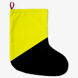 Anarcho-kapitalistische vlag grote kerstsok
